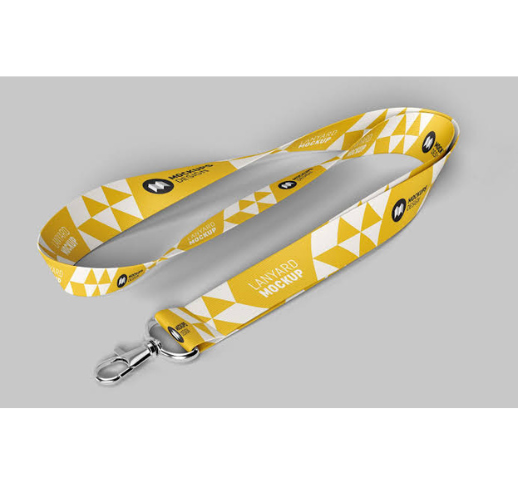 Contoh hasil cetak Lanyard