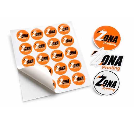 Contoh hasil cetak Stiker Vinyl (Meteran)