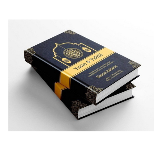 Contoh hasil cetak Yasin Hard Cover (208 Halaman)